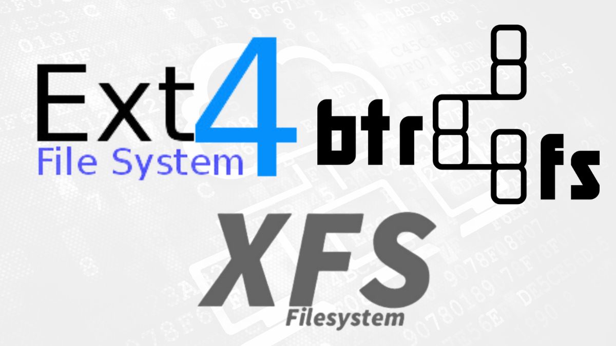 Explorando el dinámico mundo de los sistemas de archivos Linux: Ext4, XFS y Btrfs