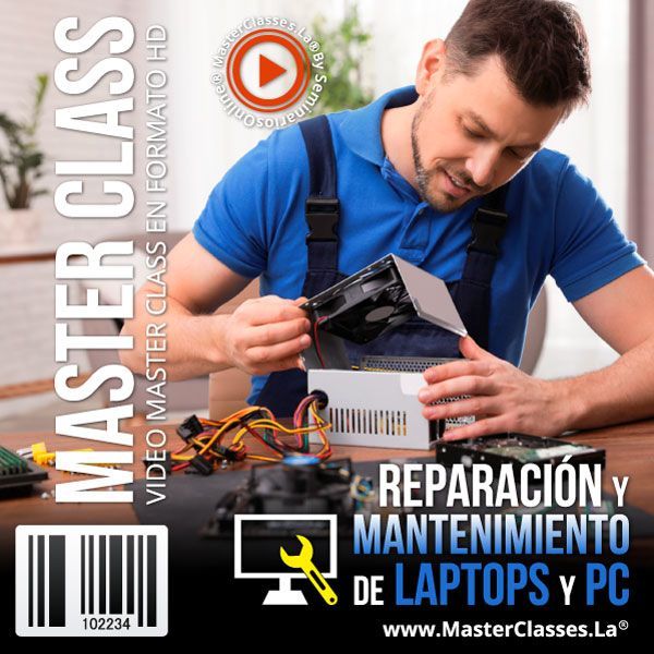 Reparación y mantenimiento y mantenimiento de Laptops y PC