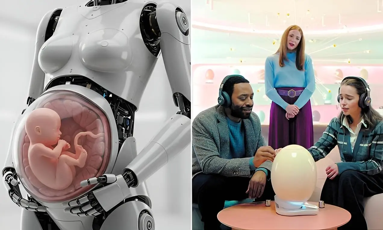 embarazo robot