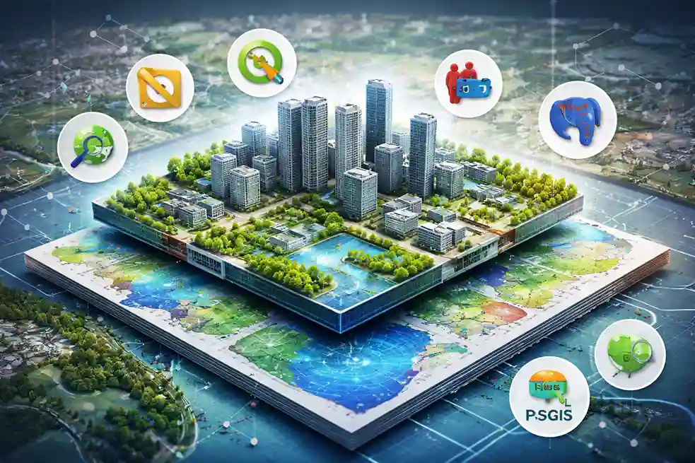 bim y gis Open Source Software libre