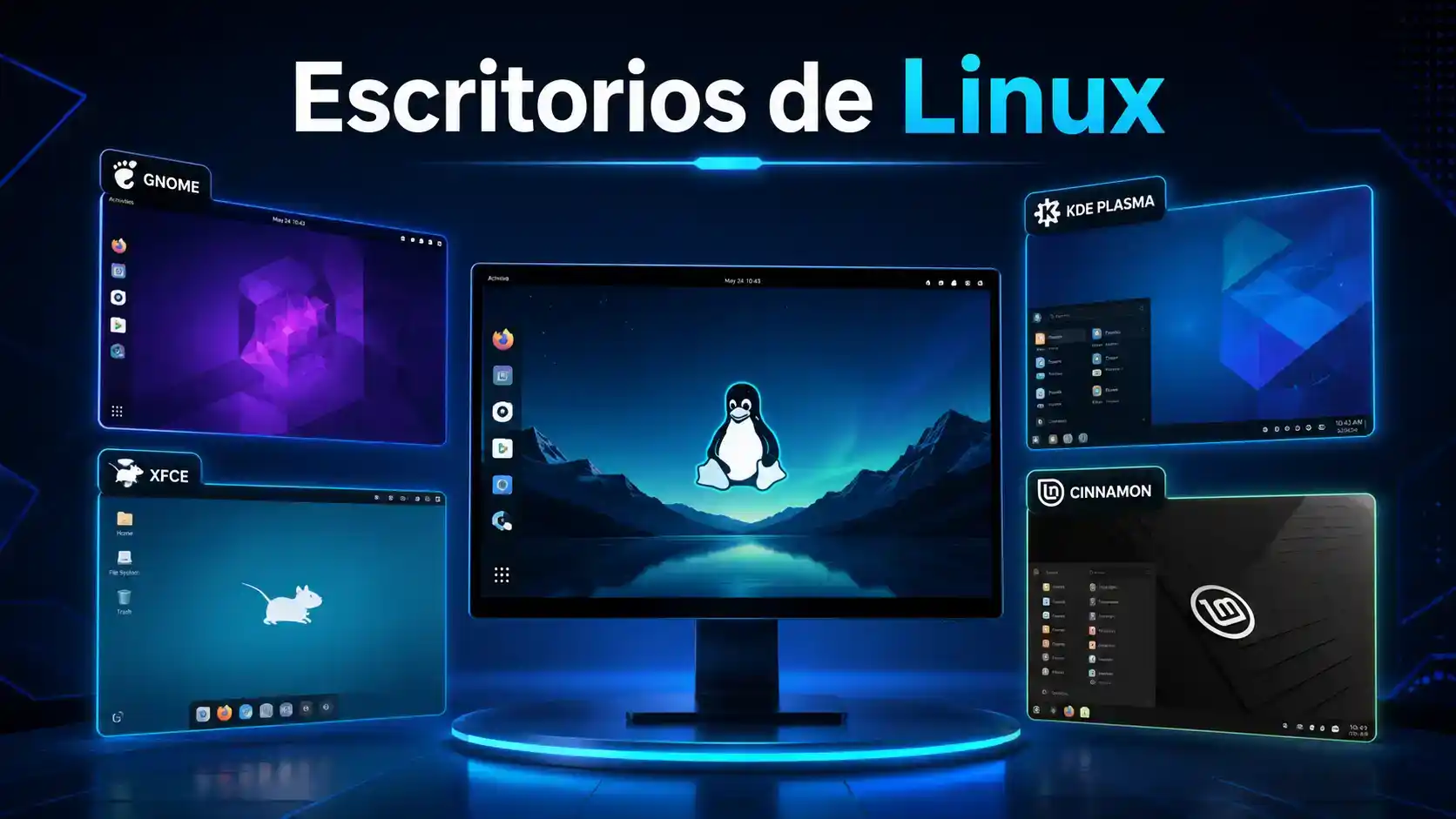 escritorio de linux