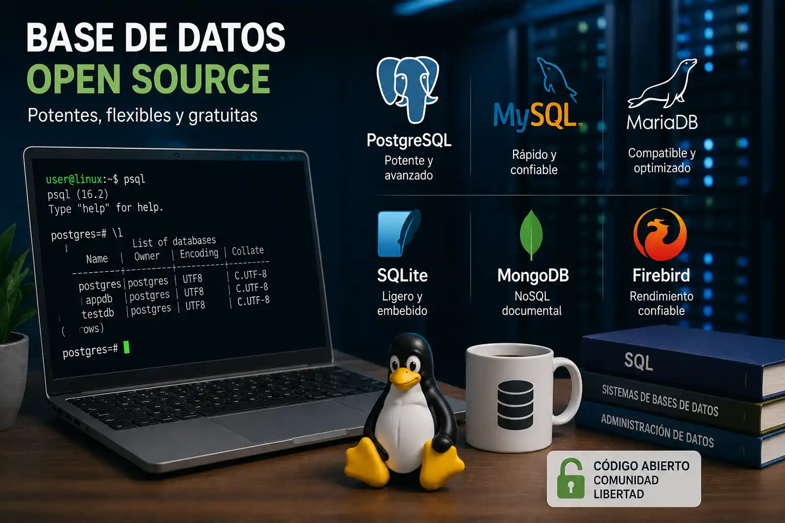 base de datos libre