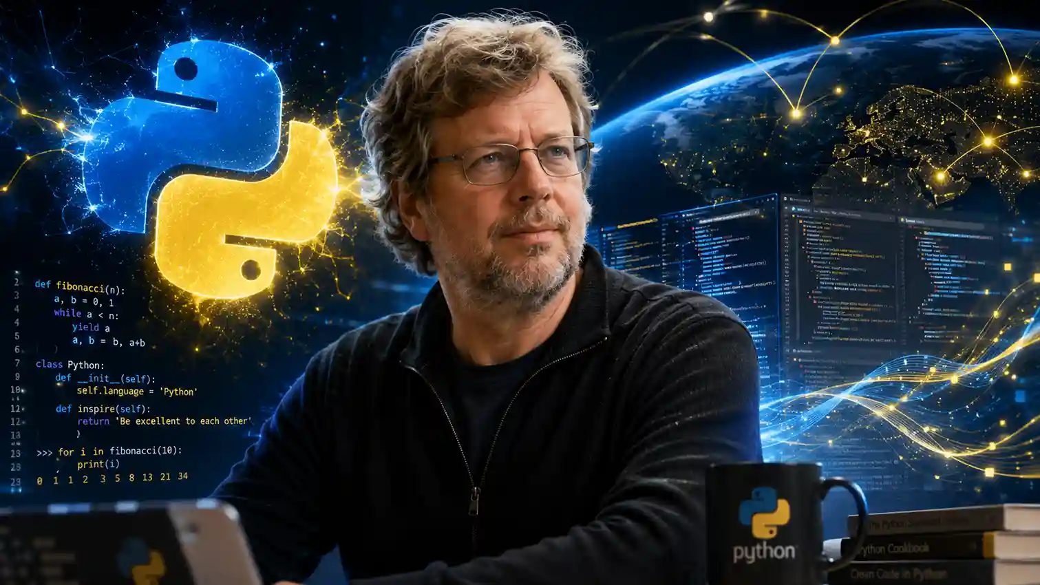 python creador